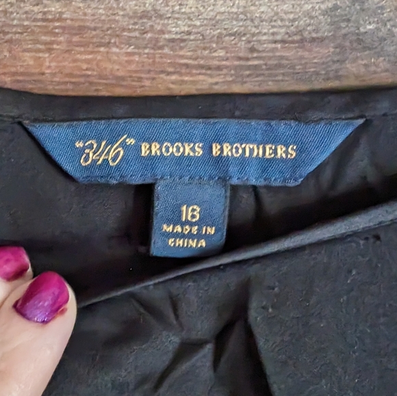 Black Brooks Brothers dress - Picture 2 of 2